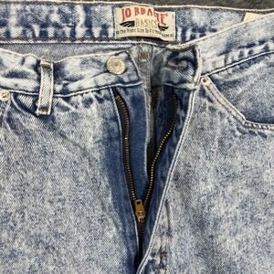 VTG Jordache Basics Acid Wash High Waisted Mom Jeans Made in USA Size 14 28x31